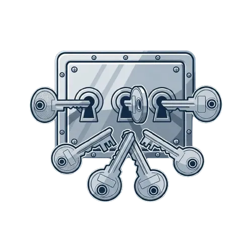 Password Split Logo